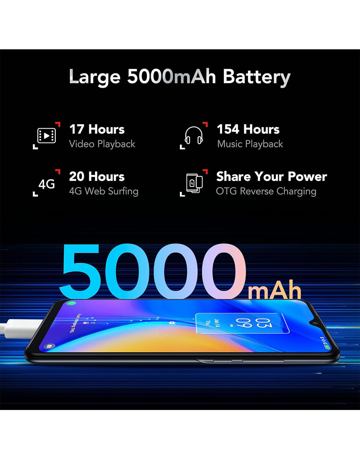 TCL 20SE 4GB 128GB 4G Dual Sim Smartphone