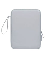 11-Inch Tablet and Laptop Sleeve, Multi-Pocket Organizer Case - Grey