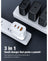 VFan AU7 Ultra Fast Charger 65W 2X USB-C & 1X USB-A (For Laptop/Macbook)