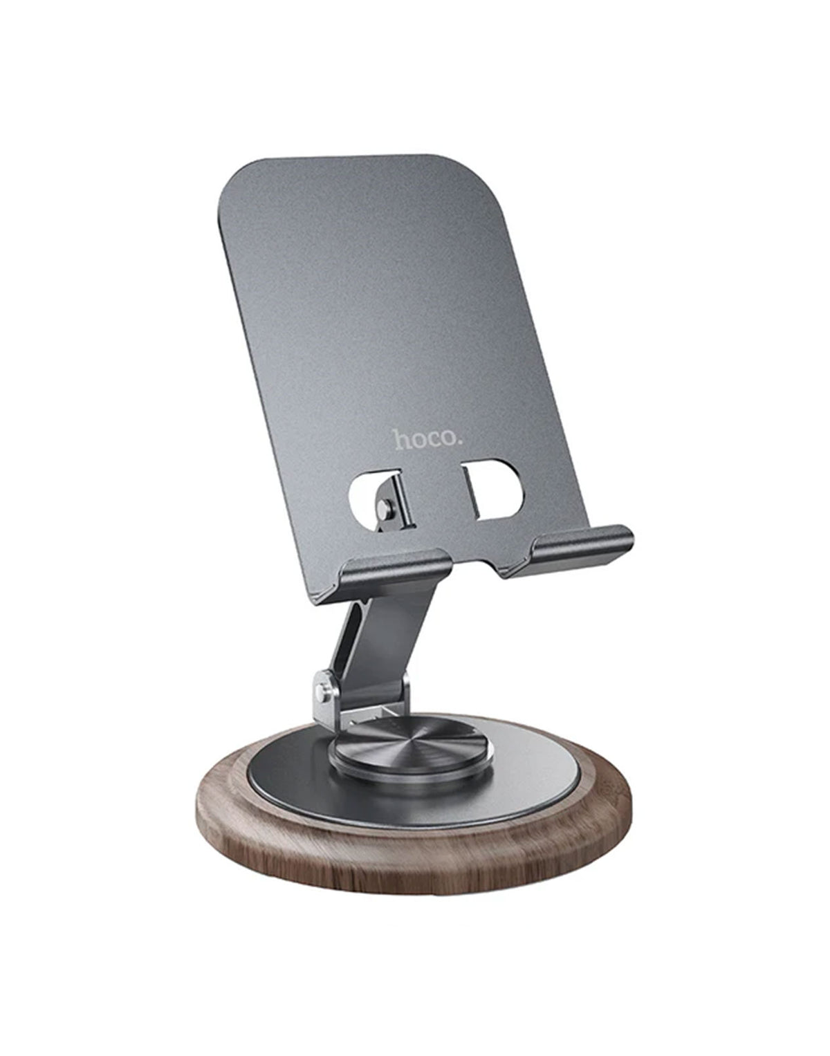 VFan Carbon Steel Foldable 360° Rotatable Desktop Stand For Phone & Tablet (DH25) - Silver (Brand New)