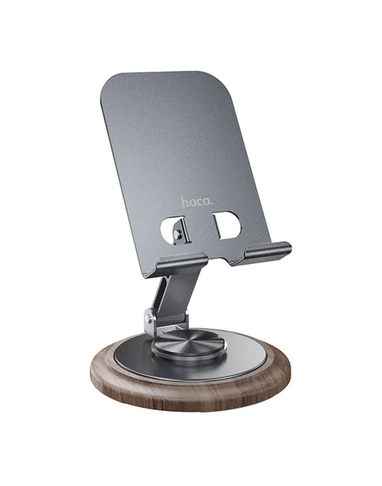 VFan Carbon Steel Foldable 360° Rotatable Desktop Stand For Phone & Tablet (DH25) - Silver (Brand New)