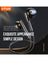 VFan Type-C Earphone Universal w/ Digital Microchip (M18) - White