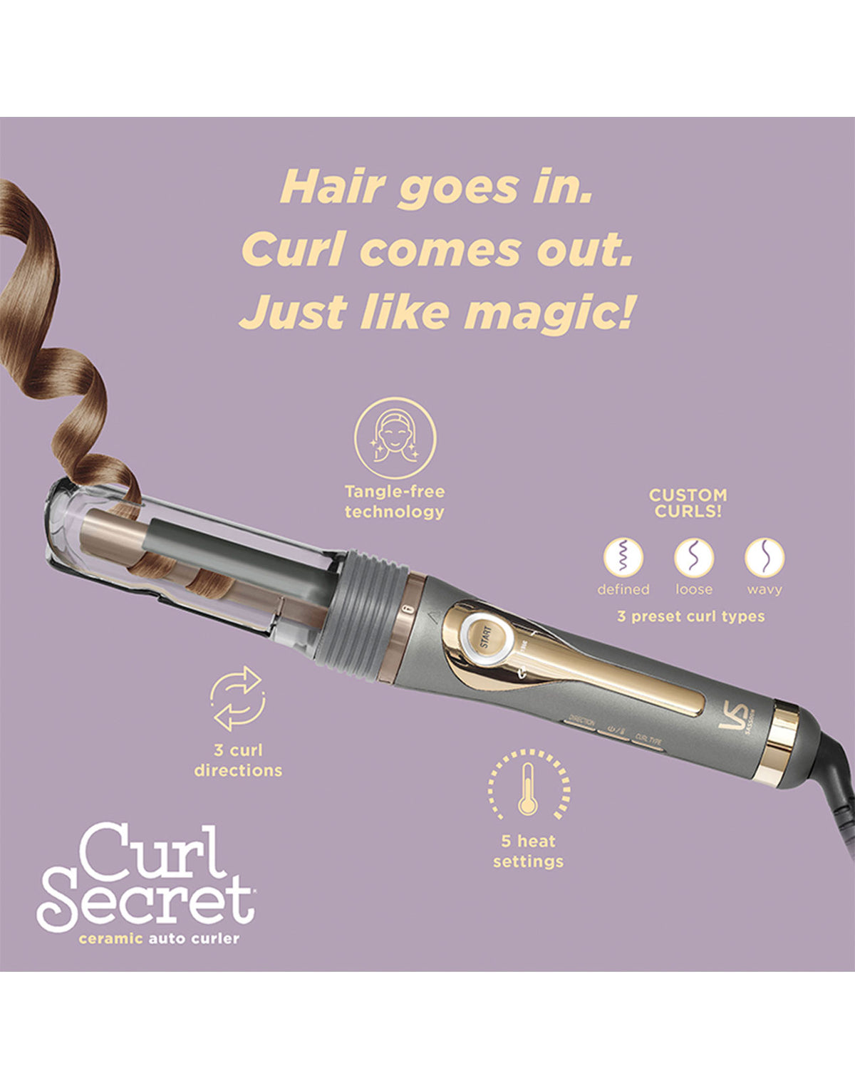VS Sassoon Curl Secret VSC1041A