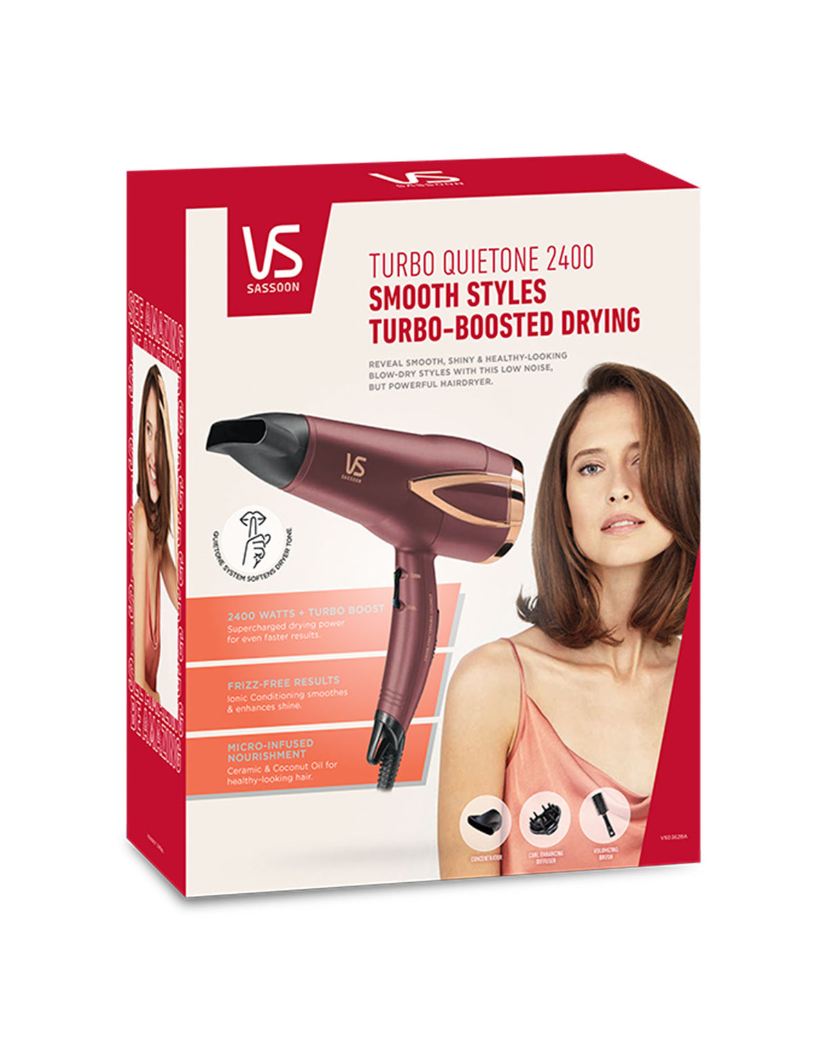 VS Sassoon Turbo Quietone 2400 VSD362BA