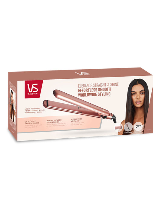 VS Sassoon Elegance Straight & Shine Straightener VSS221TA