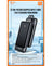 Vip Fan 22.5W PD+QC Power Bank w/ LED % Display, 2 Cables (10000mAh) (F14)