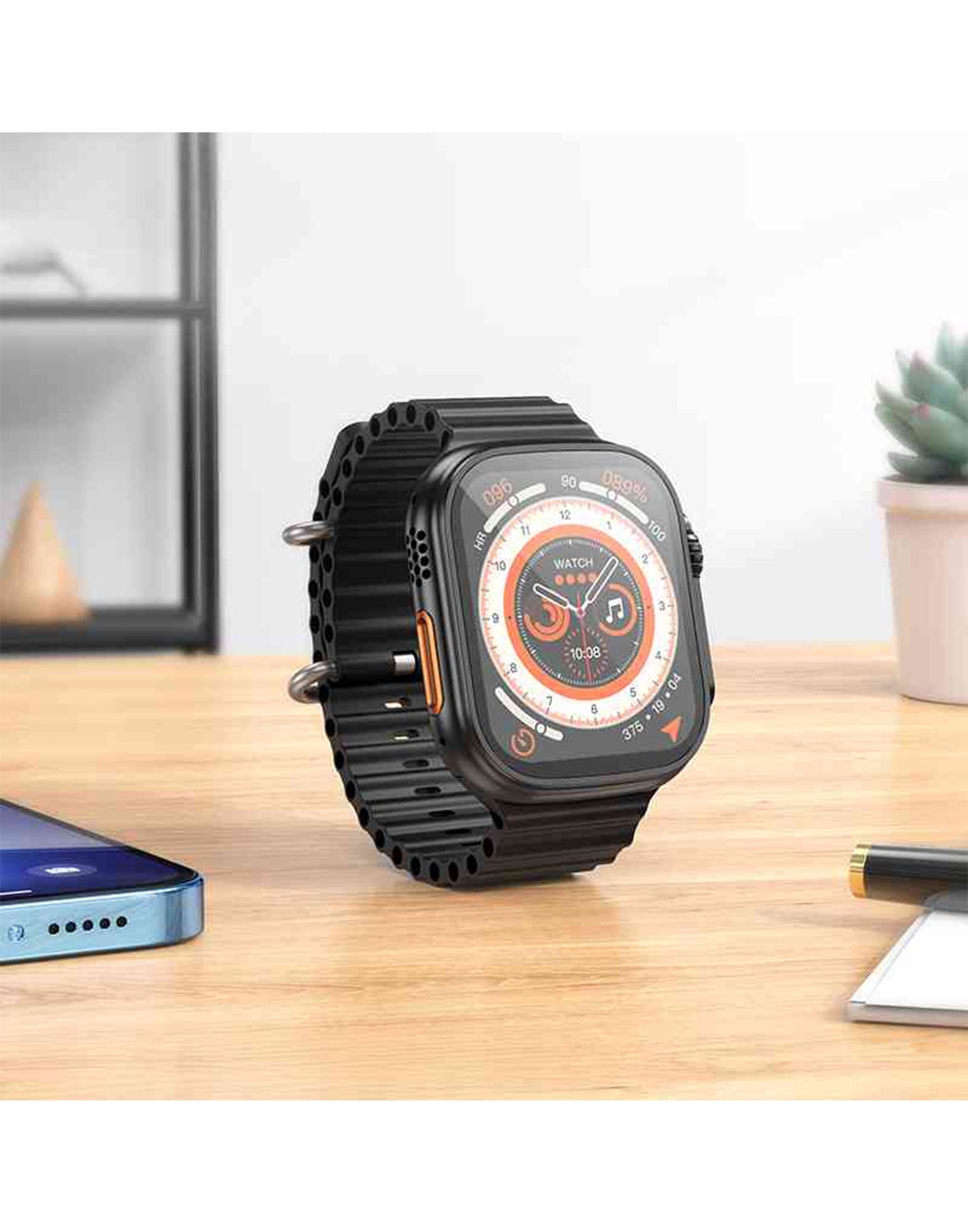 Hoco Smart Watch (Y12 Ultra) – TechCrazy