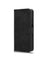 Xiaomi C75 Flip Wallet Case Cowhide Finish with 3 Card Slots - Black