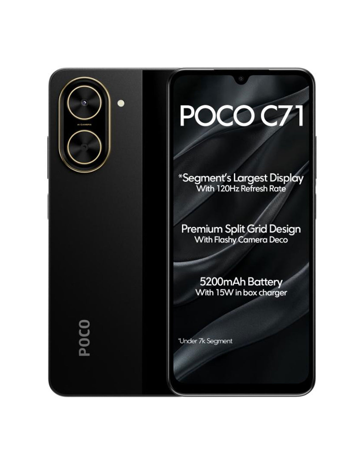 Xiaomi Poco C71 3GB 64GB 4G Dual Sim Smartphone (Brand New) + Free TPU Clear Case