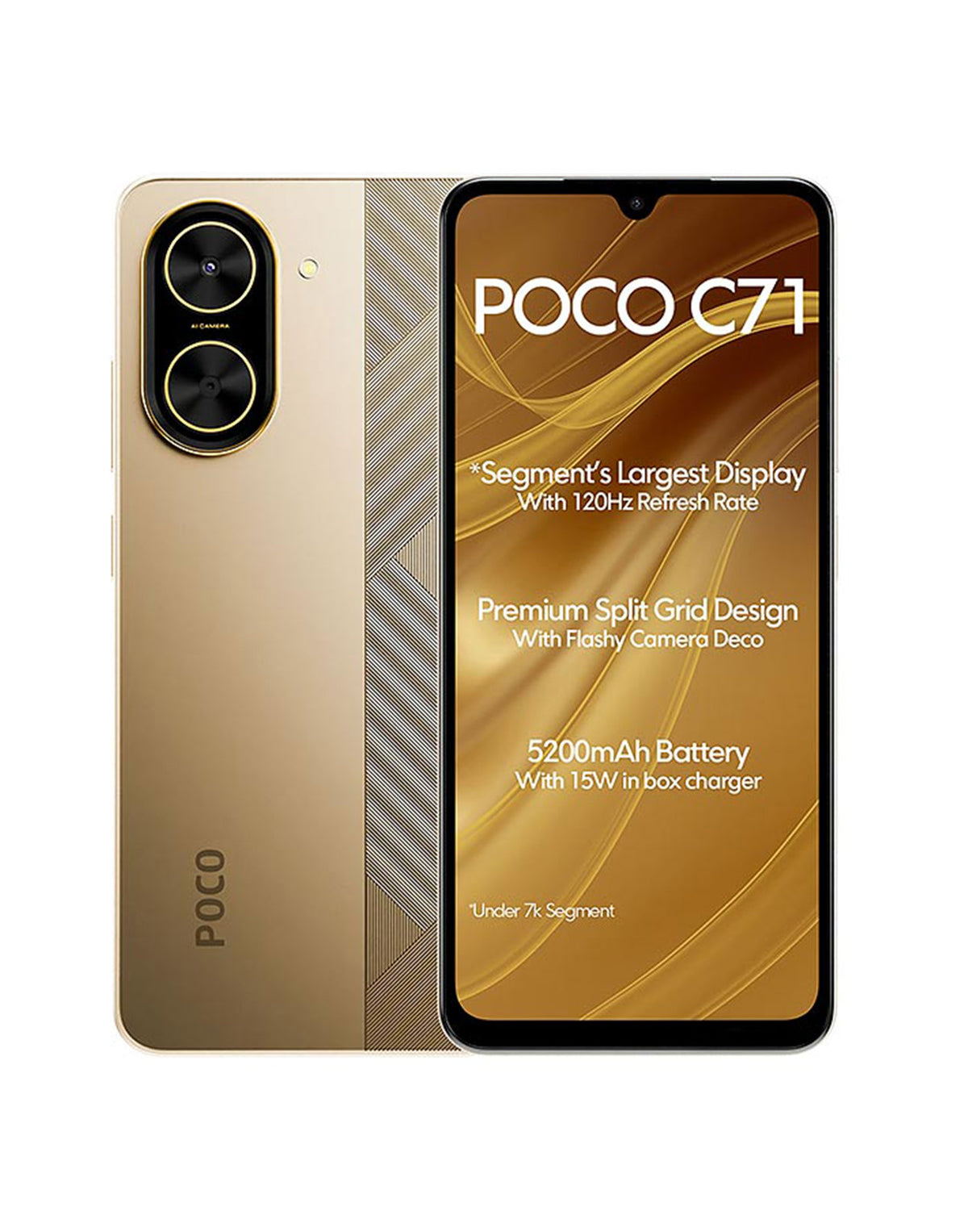 Xiaomi Poco C71 3GB 64GB 4G Dual Sim Smartphone (Brand New) + Free TPU Clear Case