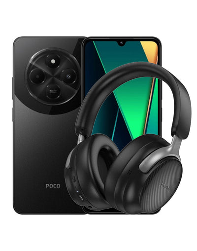 Xiaomi Poco C75 6GB 128GB 4G Dual Sim (Brand New) + Bluetooth Headset (W53 Plus) (Bundle Deal)