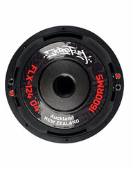 Zeroflex 12-inch Dual Basspack FLX-124 Monster Subwoofers 1600RMS - Black (Brand New)