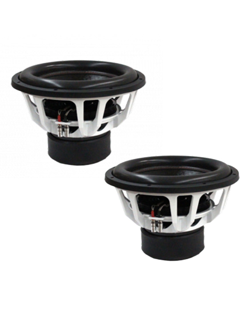 Zeroflex EVO-15 - 15" 1500W RMS Car Subwoofers X2