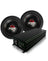 Zeroflex FLX-124 12-inch 800W RMS Monster Subwoofer - Black (Brand New) X2 + Class D Amplifier DK2000 (Bundle Deal)
