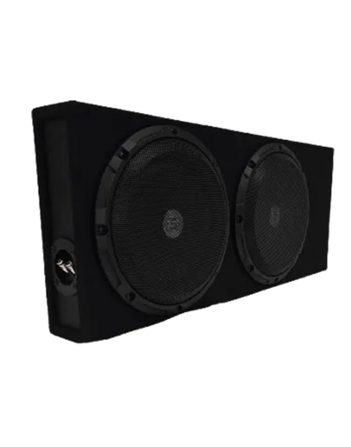 Zeroflex FLX-210SE Dual 10-inch Ultra Slimline Subwoofer Enclosure 250W RMS Each Subwoofer (For Utes)