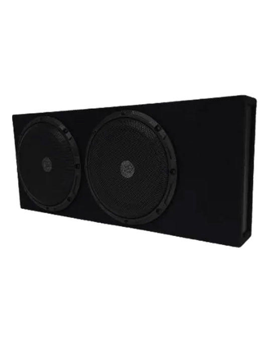 Zeroflex FLX-210SE Dual 10-inch Ultra Slimline Subwoofer Enclosure 250W RMS Each Subwoofer (For Utes)