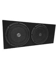 Zeroflex FLX-210SE Dual 10-inch Ultra Slimline Subwoofer Enclosure 250W RMS Each Subwoofer (For Utes)
