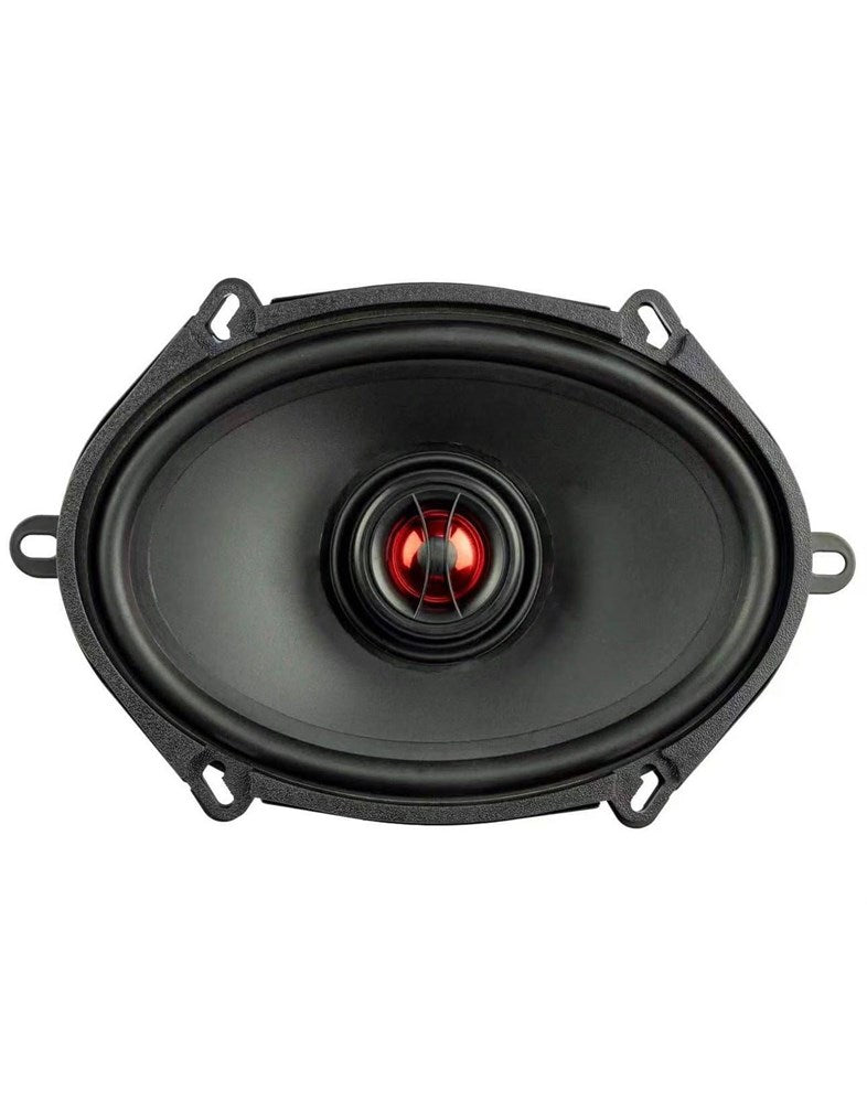 Zeroflex HD-572  5x7-inch Weather Proof 2 way Coax Speakers 200RMS 4ohm (Pair) - Black (Brand New)