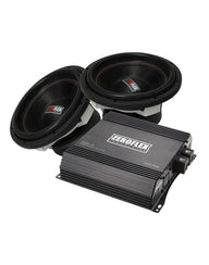 Zeroflex TKO-12- 12" 1000 RMS Subwoofer + Zeroflex Team-2K 2000RMS Mono Amplifier With Bass Controller (Bundle Deal)
