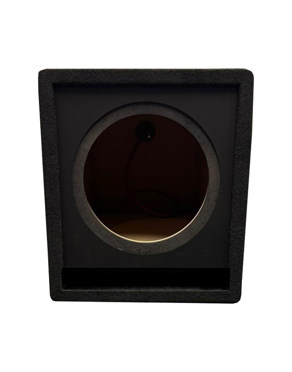 Zeroflex Team 8.0 8-inch Subwoofer Custom Ported Box Single Carpeted - Black