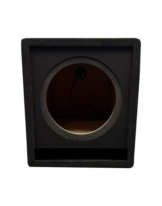 Zeroflex Team 8.0 8-inch Subwoofer Custom Ported Box Single Carpeted - Black