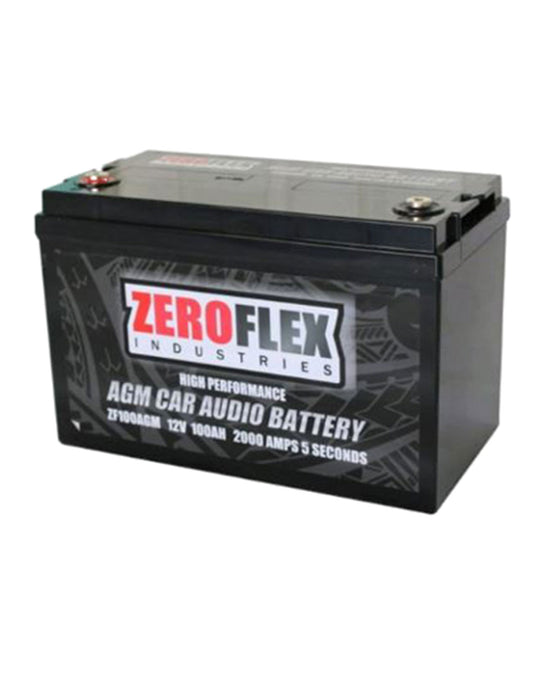 Zeroflex ZF100AGM 100AH AGM Car Audio Battery