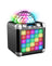 iDance BC100X Disco Cube Bluetooth Speaker With Mic