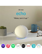 Load image into Gallery viewer, Amazon Echo (4th Gen) Smart Speaker with Alexa
