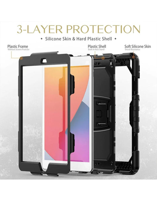 Apple iPad 10.2 Inch Shockproof Anti-Drop Back Case - TechCrazy