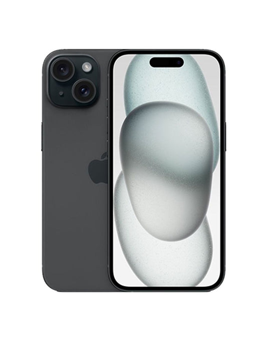 Front and Back View of Apple iPhone 15 128GB