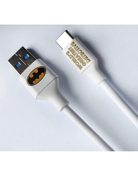 Batman USB To Type-C- Charging Cable 05 DC - TechCrazy