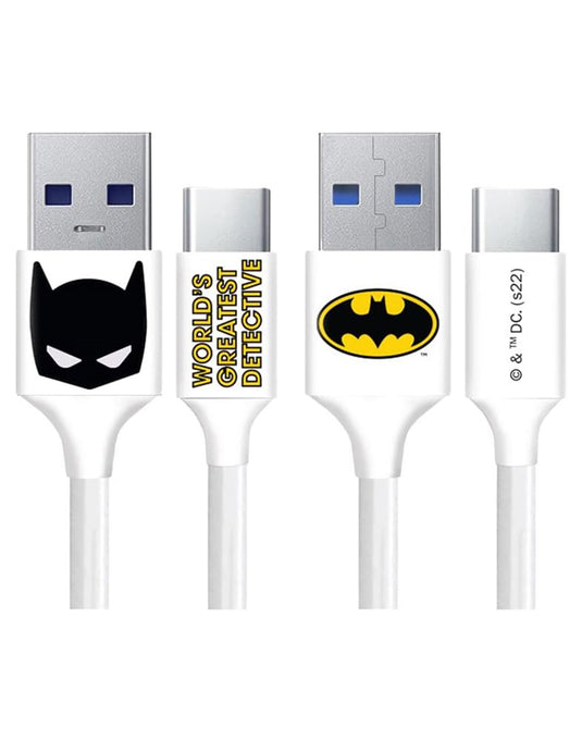 Batman USB To Type-C- Charging Cable 05 DC - TechCrazy
