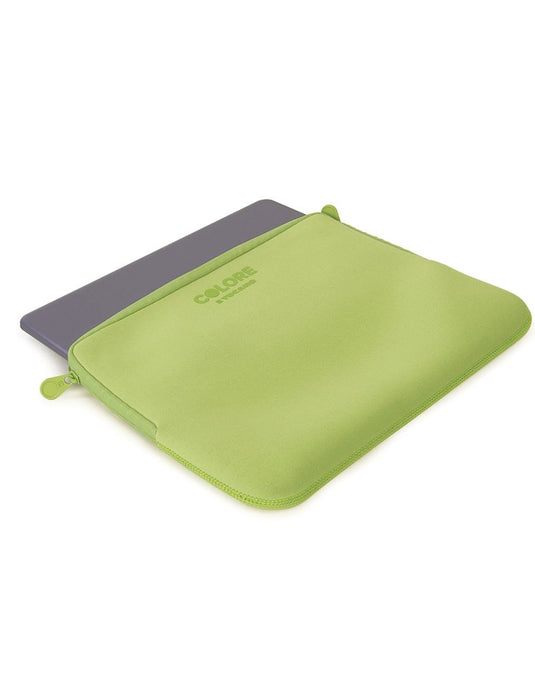 Tucano 11.6-12.5" Colore Sleeve- Green - TechCrazy