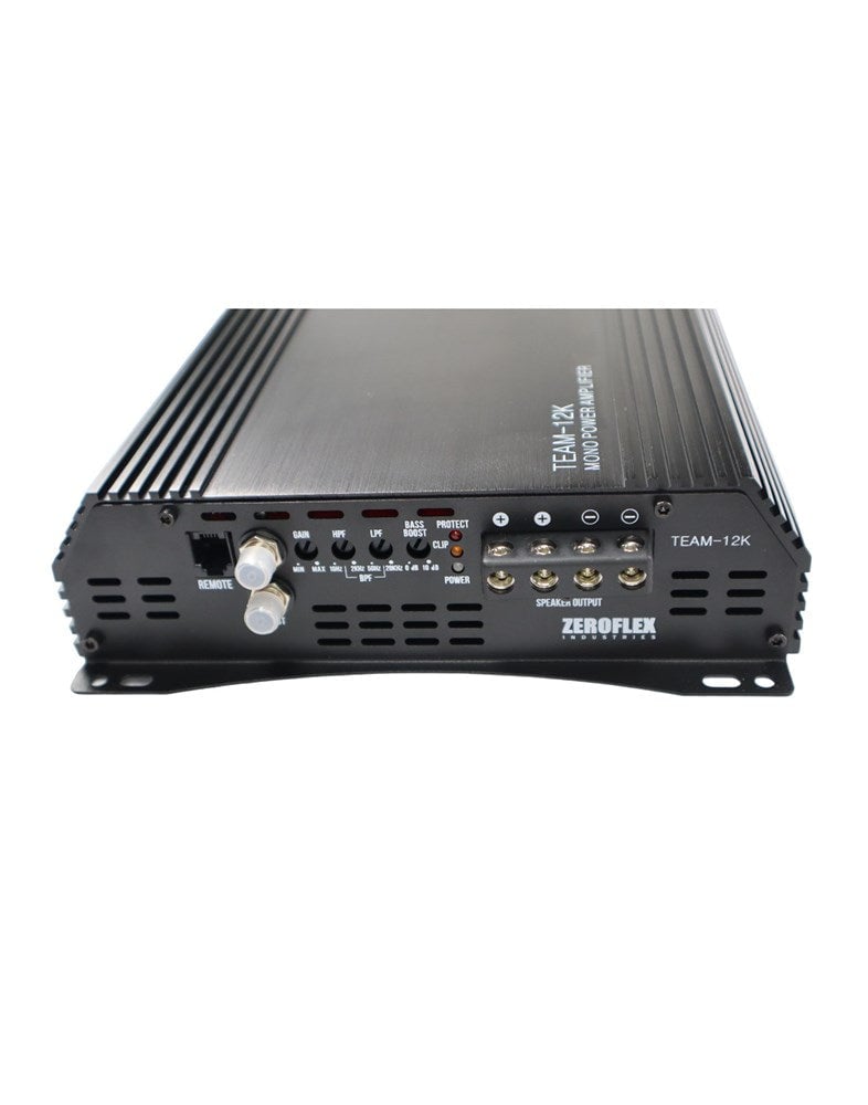 Zeroflex Team 12K Mono Car Amplifier 12000rms 1ohm Mono - TechCrazy