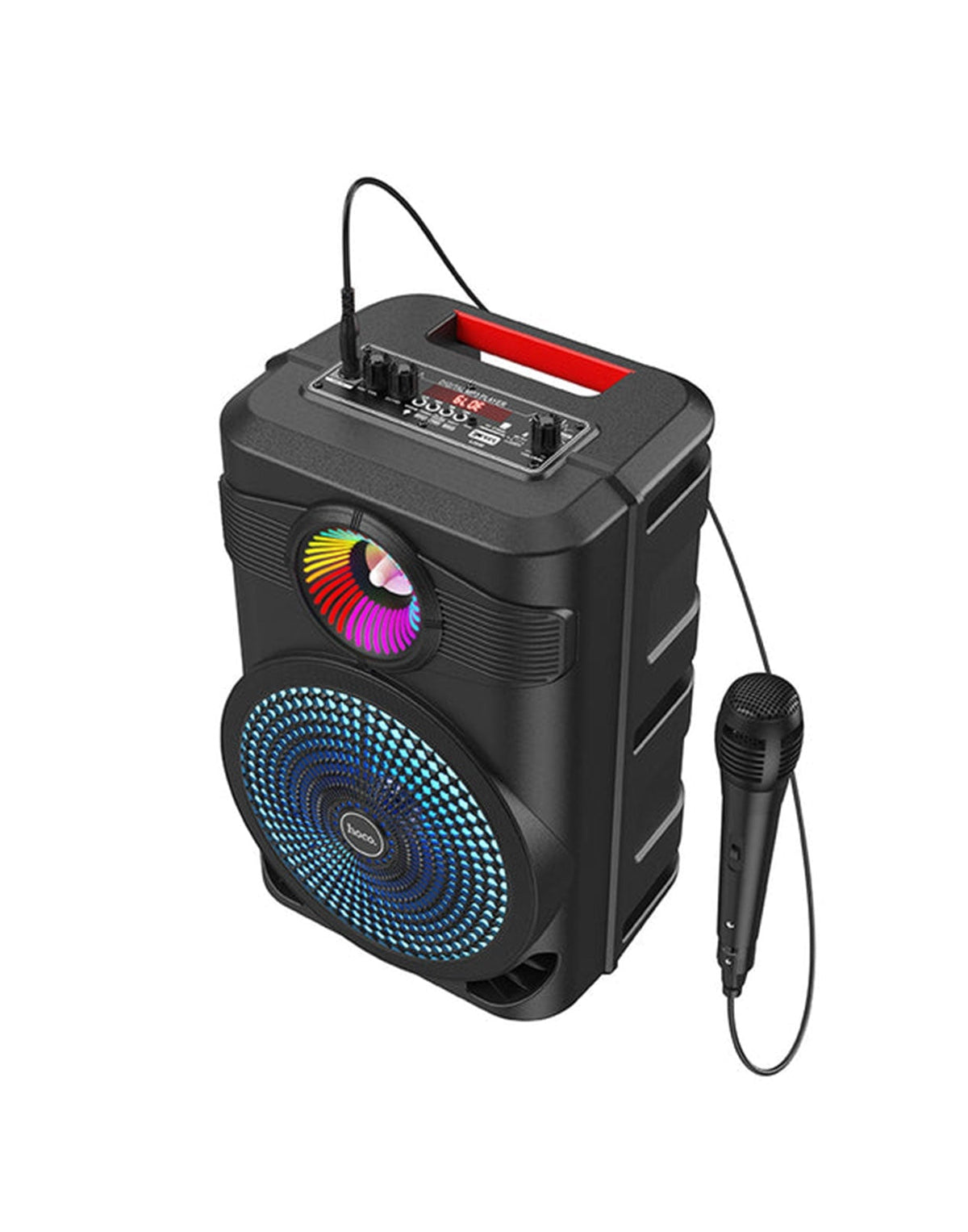 Hoco Wireless Bluetooth Speaker with Karaoke and Mic BS46 Mature - TechCrazy