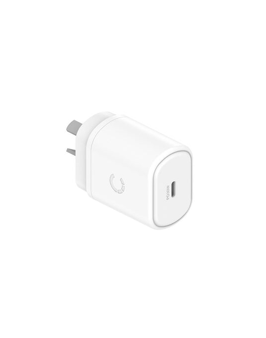 Cygnett 30W USB-C Wall Charger AU - White - TechCrazy