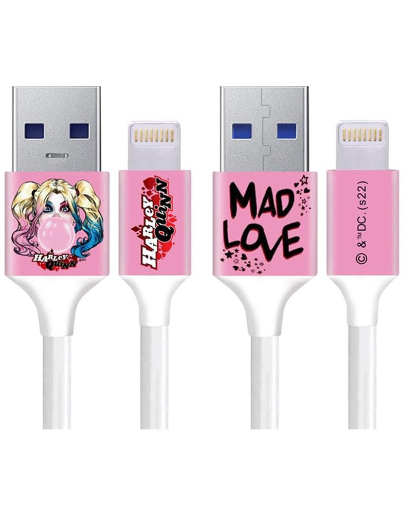 HARLEY QUINN DC USB TO IOS- CHARGING CABLE
