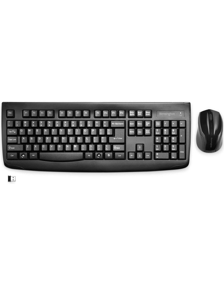 Kensington Pro Fit Wireless Media Desktop - Keyboard And Mouse Combo Set 72324