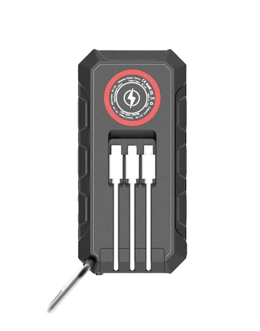 Multifunctional Portable Solar 30000mAh Power Bank with LED light - TechCrazy