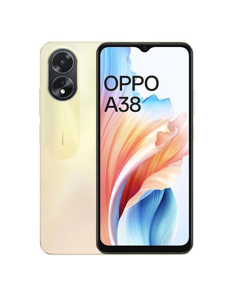 Oppo A38 (2023) 4GB 128GB 4G Dual Sim Smartphone (Brand New) + Free TPU Case