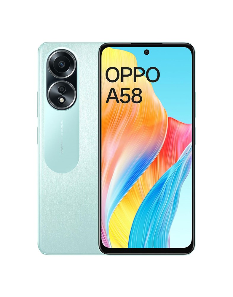 Oppo A58 (2023) 6GB 128GB 4G Dual Sim Smartphone (Brand New) + Free TPU Case - TechCrazy