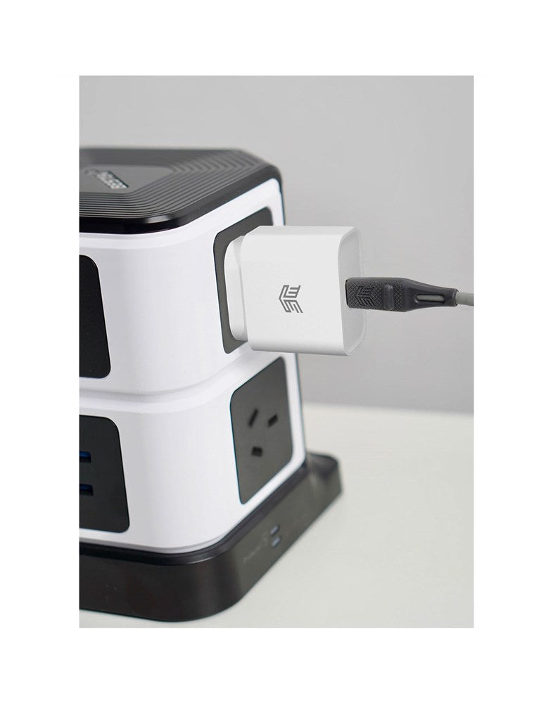STM 20W USB-C Power Adapter (AUNZ plug) - White