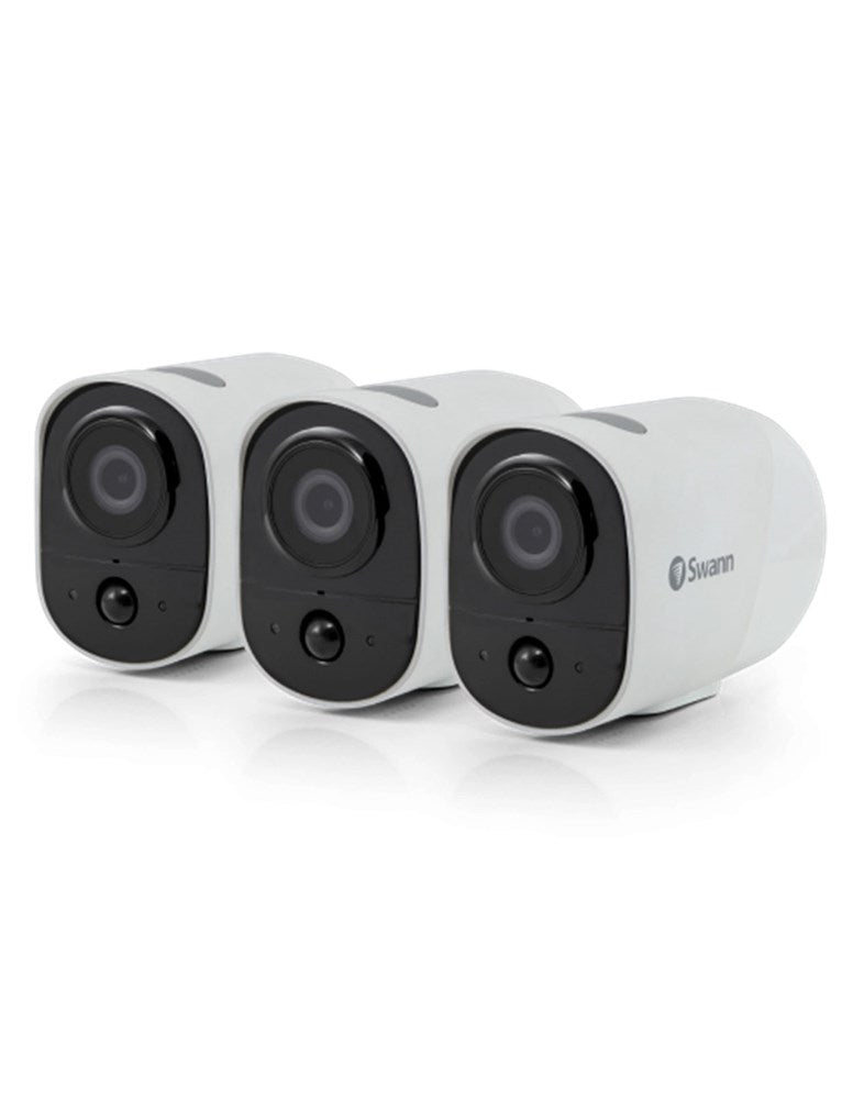Swann Xtreem Wire-Free Security Camera w 16GB Card - 3 Pack
