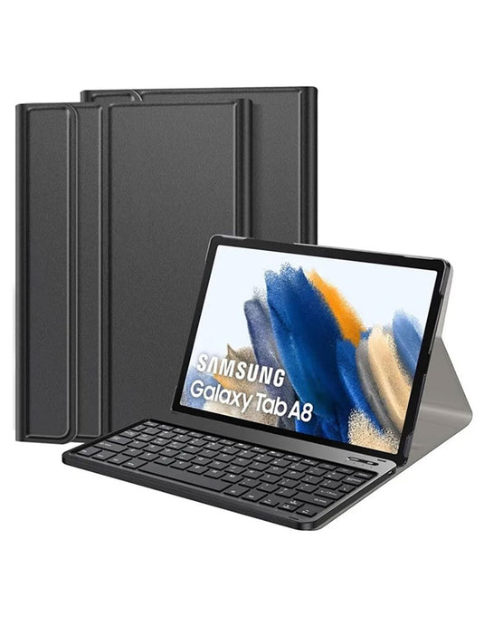 Samsung Galaxy Tab A8 Wireless Bluetooth Keyboard Case Cover