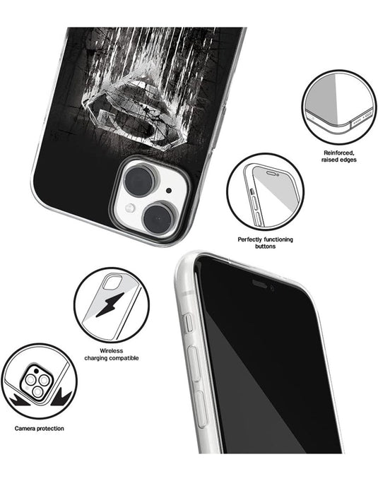 Superman 003 Licensed Phone Case compatible with iPhone 14 TPU - TechCrazy