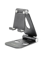 Load image into Gallery viewer, Startech USPTLSTNDB Foldable Universal Phone &amp; Tablet Stand
