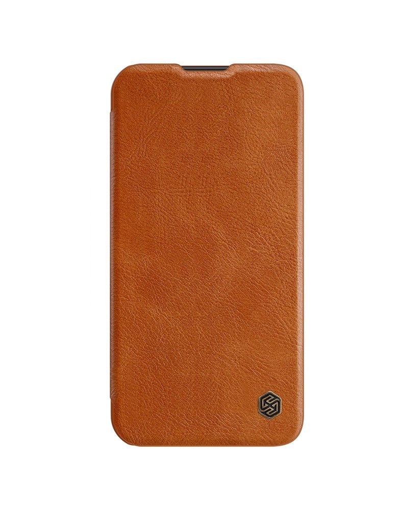 Nillkin iPhone 13 Qin Leather Case - TechCrazy